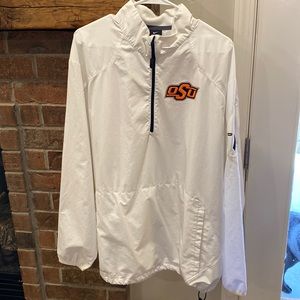 Mens Oklahoma State Wind Breaker Large
